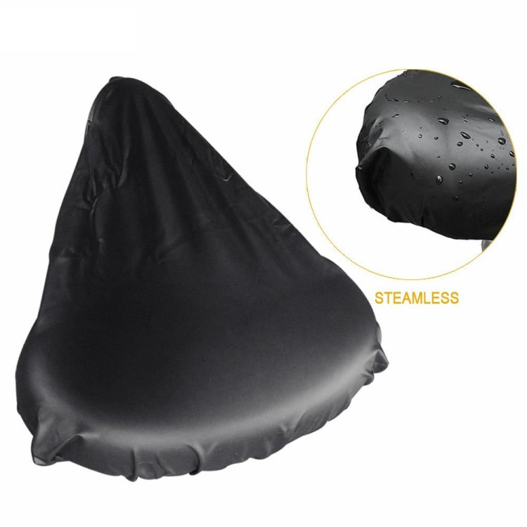 10 pezzi di copertura impermeabile per sella per bicicletta, coprisedile impermeabile in PVC, copertura antipioggia pressata a caldo, 10pcs Small, 10pcs Large