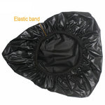 10 pezzi di copertura impermeabile per sella per bicicletta, coprisedile impermeabile in PVC, copertura antipioggia pressata a caldo, 10pcs Small, 10pcs Large