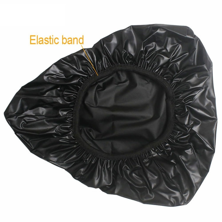 10 pezzi di copertura impermeabile per sella per bicicletta, coprisedile impermeabile in PVC, copertura antipioggia pressata a caldo, 10pcs Small, 10pcs Large