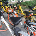 10 pezzi di copertura impermeabile per sella per bicicletta, coprisedile impermeabile in PVC, copertura antipioggia pressata a caldo, 10pcs Small, 10pcs Large