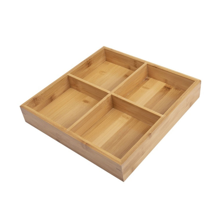 Set di vassoi in legno per verdure con piatto caldo in bambù, piatto compartimentale, Large Nine Grid Plate, Six Grid Plate, Large Four Grid Bamboo Plate, Medium Four Grid Bamboo Plate, Small Four Grid Bamboo Plate, Three Grid Bamboo Plate, Two Grid Pl...