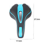 Sella per mountain bike, bici da strada, cuscino per seggiolino auto pieghevole, attrezzatura ciclistica, Black Red, Black Blue, Black White, Black Yellow, Dark Green, Full Black