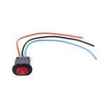 Interruttore luci di emergenza per moto Segnale di emergenza con doppio lampeggiatore di avvertimento, Hazard Light Switch