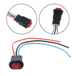 Interruttore luci di emergenza per moto Segnale di emergenza con doppio lampeggiatore di avvertimento, Hazard Light Switch