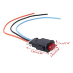 Interruttore luci di emergenza per moto Segnale di emergenza con doppio lampeggiatore di avvertimento, Hazard Light Switch