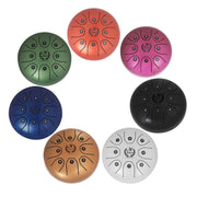 MEIBEITE Tamburo sanscrito con linguetta in acciaio C-Tune da 5,5 pollici Tamburo vuoto senza preoccupazioni, MEIBEITE White, MEIBEITE Red, MEIBEITE Black, MEIBEITE Golden, MEIBEITE Purple, MEIBEITE Blue, MEIBEITE Green
