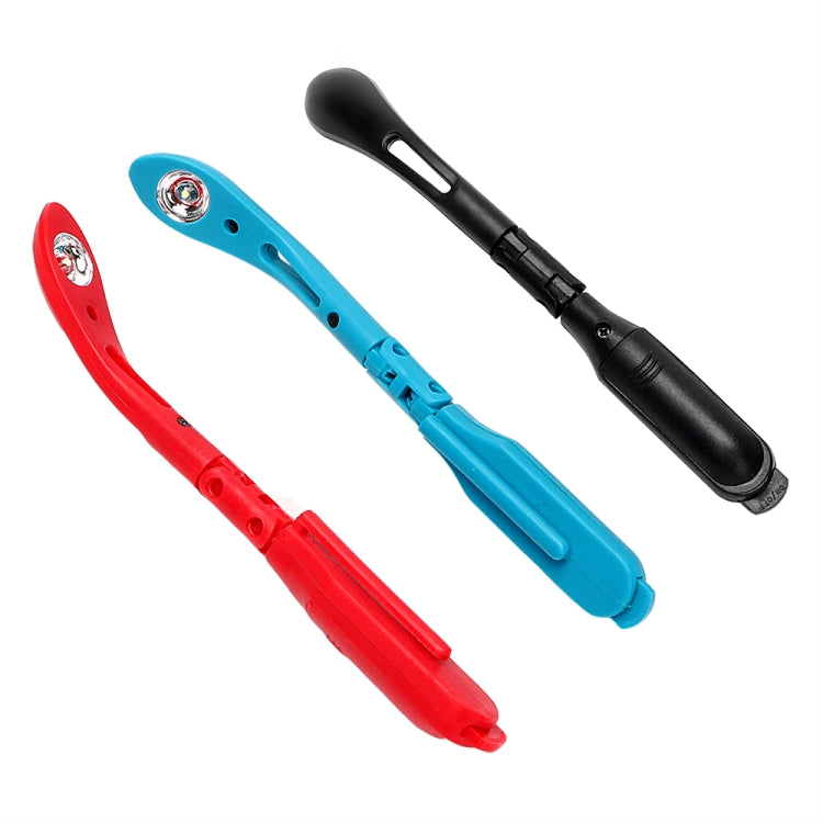 Lampada notturna a LED pieghevole con mini luci per libri con protezione per gli occhi da 5 pezzi, Clip-on Book Lights