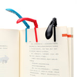 Lampada notturna a LED pieghevole con mini luci per libri con protezione per gli occhi da 5 pezzi, Clip-on Book Lights