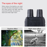 Binocolo HD da esterno con rilevamento WIFI e dispositivo di visione notturna a infrarossi, NV3182