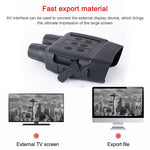 Binocolo HD da esterno con rilevamento WIFI e dispositivo di visione notturna a infrarossi, NV3182