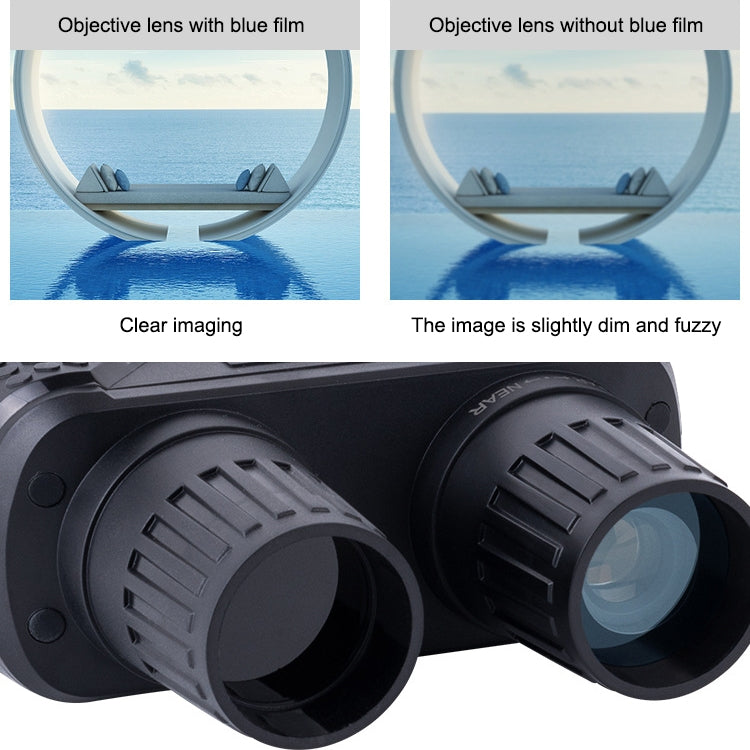 Binocolo HD da esterno con rilevamento WIFI e dispositivo di visione notturna a infrarossi, NV3182