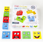 Puzzle in legno per bambini 4-6 anni 18x18 cm