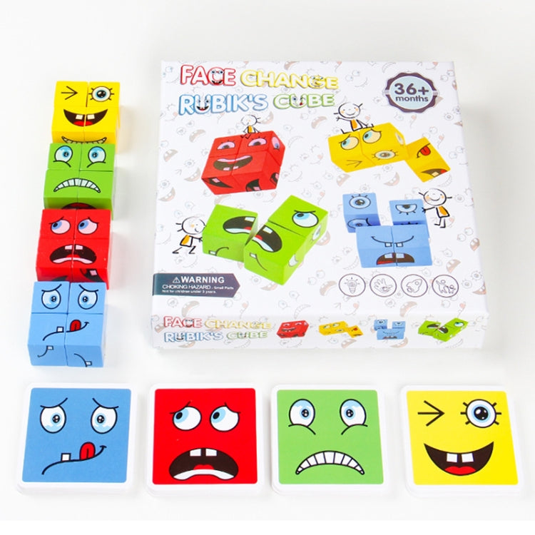 Puzzle in legno per bambini 4-6 anni 18x18 cm