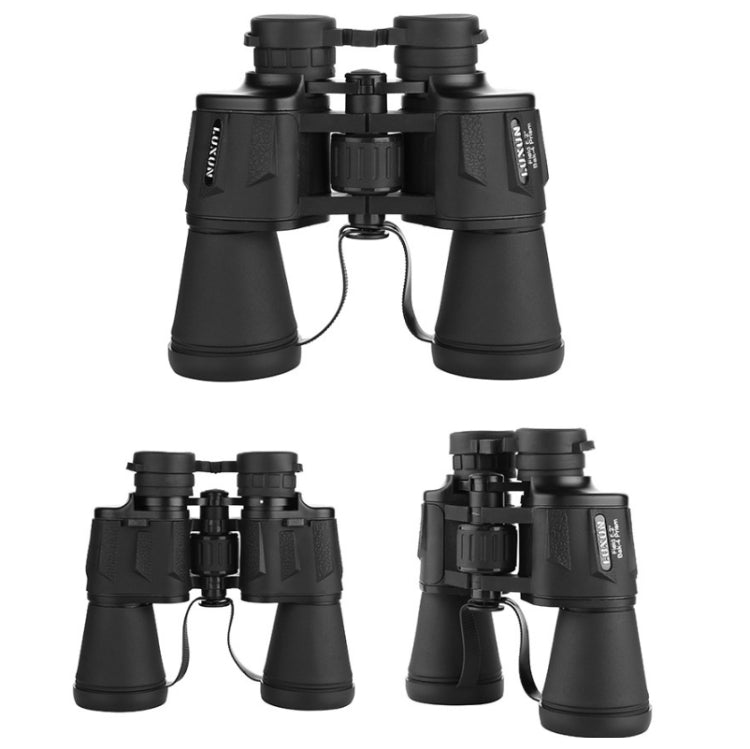 Binocolo Luxun 20X50 per esterni Binocolo ad alta potenza non a infrarossi per visione notturna a bassa luminosità, 20X50 Black, 20X50 Army Green