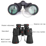 Binocolo Luxun 20X50 per esterni Binocolo ad alta potenza non a infrarossi per visione notturna a bassa luminosità, 20X50 Black, 20X50 Army Green