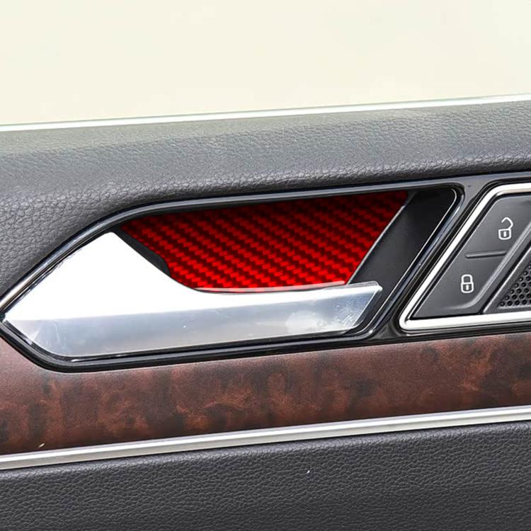 Adesivi per la finitura della maniglia interna della portiera sinistra per Volkswagen Magotan / CC, 3 pezzi / Set