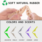 10 PCS Maschera Naso Clip Ponte Occhiali da sole Striscia di tenuta anti-appannamento in silicone, consegna colore casuale, Mask Nose Clip