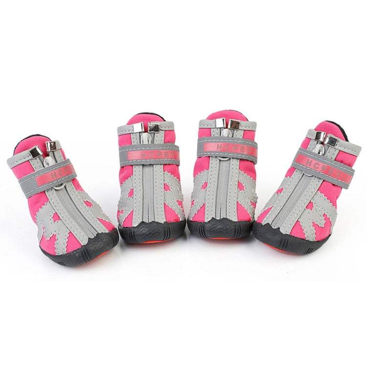 HCPET A1703 Copriscarpe antiscivolo resistenti all'usura per cuccioli, Number 1, Number 2, Number 3, Number 4, Number 5