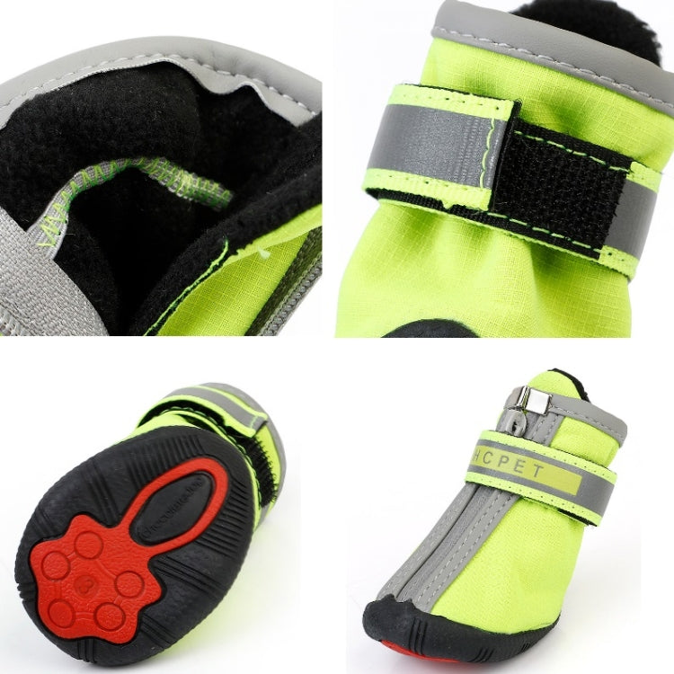 HCPET A1703 Copriscarpe antiscivolo resistenti all'usura per cuccioli, Number 1, Number 2, Number 3, Number 4, Number 5