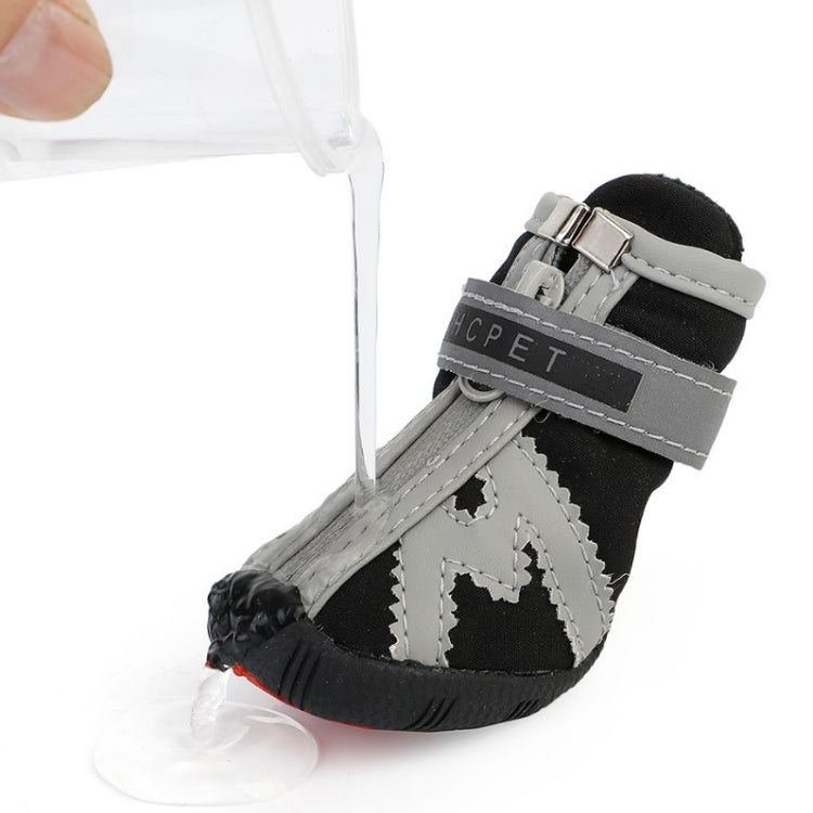 HCPET A1703 Copriscarpe antiscivolo resistenti all'usura per cuccioli, Number 1, Number 2, Number 3, Number 4, Number 5