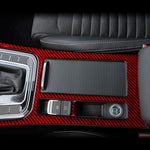 Set di 2 pezzi di rivestimento per portabicchieri della console centrale per Volkswagen Magotan/CC con guida a sinistra