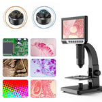 Microscopio digitale 2000X con display 7 pollici