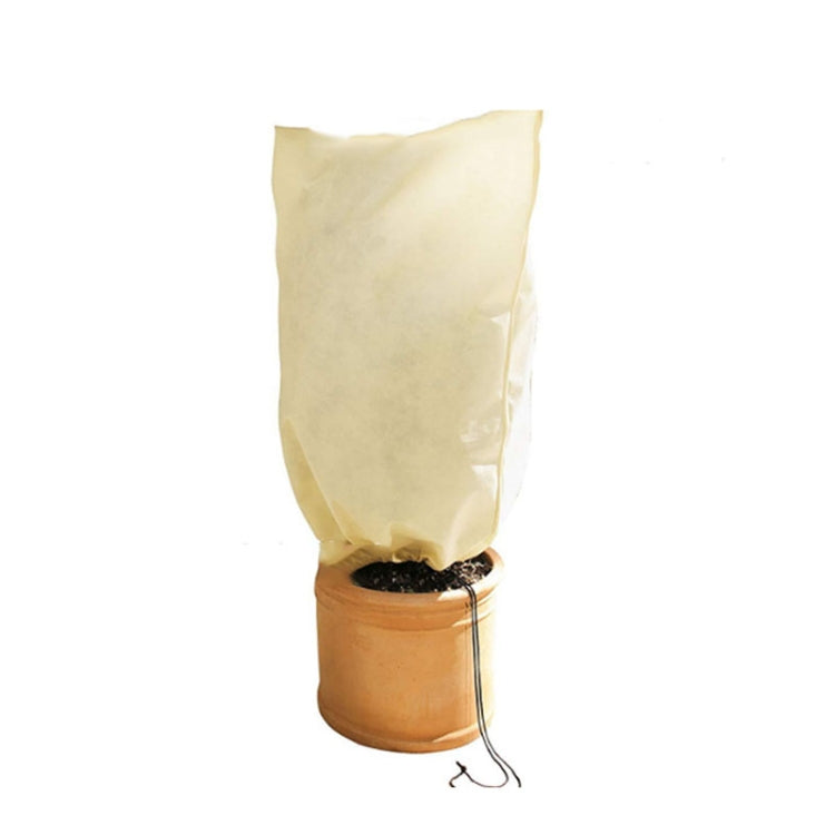 2 pezzi di copertura antigelo per piante invernali, copertura antibatterica in tessuto non tessuto, 80x60cm Shrink Buckle, 100x80cm Shrink Buckle, 180x120cm Zipper, 200x240cm Zipper + Drawstring Lock, 80x120cm shrink buckle