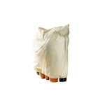 2 pezzi di copertura antigelo per piante invernali, copertura antibatterica in tessuto non tessuto, 80x60cm Shrink Buckle, 100x80cm Shrink Buckle, 180x120cm Zipper, 200x240cm Zipper + Drawstring Lock, 80x120cm shrink buckle