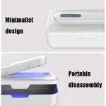XD003 Scatola per la disinfezione della conservazione delle spazzole cosmetiche della macchina per la sterilizzazione UV della biancheria intima, XD003 White, XD003 Pink