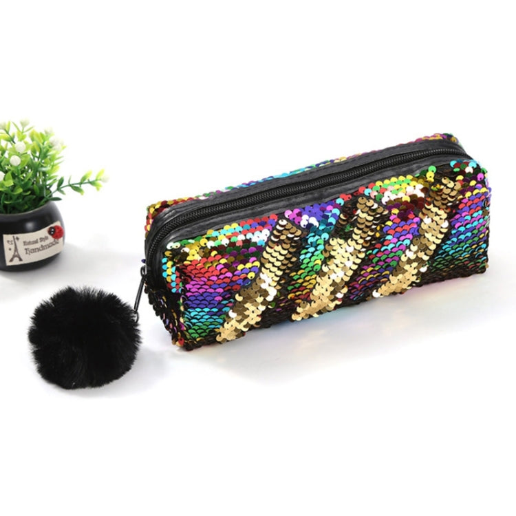 Astuccio reversibile con paillettes da 3 pezzi grande