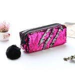 Astuccio reversibile con paillettes da 3 pezzi grande