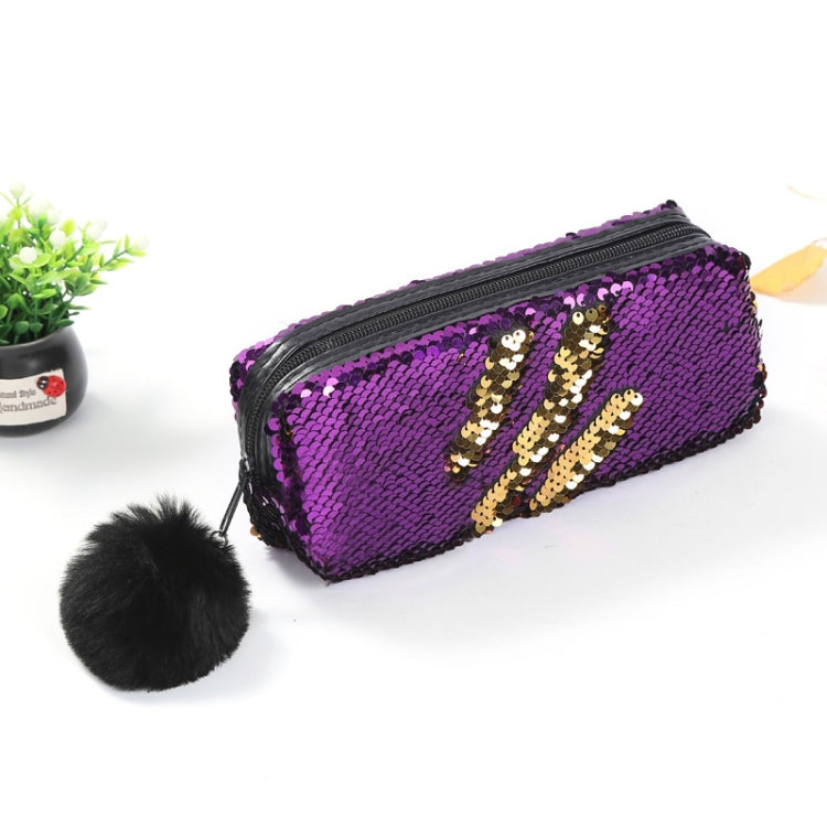 Astuccio reversibile con paillettes da 3 pezzi grande
