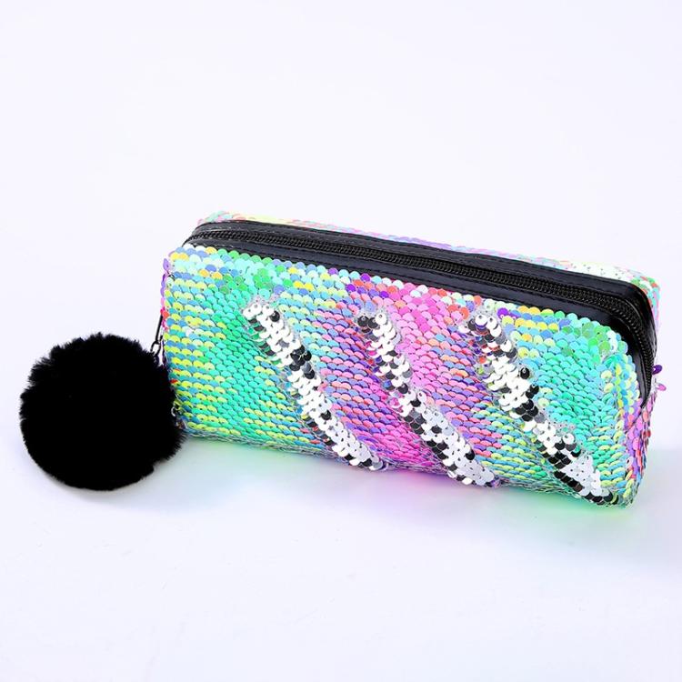 Astuccio reversibile con paillettes da 3 pezzi grande