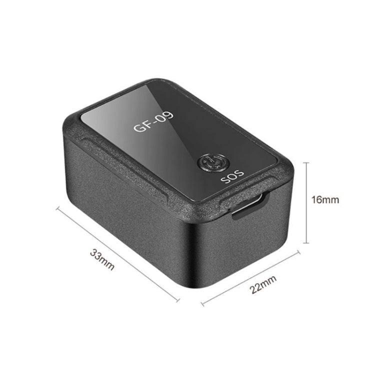 Localizzatore GPS per auto portatile GF09 Localizzatore anti-smarrimento per animali domestici per bambini, GF09