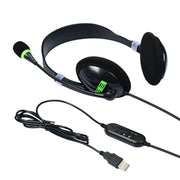 Interfaccia USB per computer Cuffia Auricolare con microfono