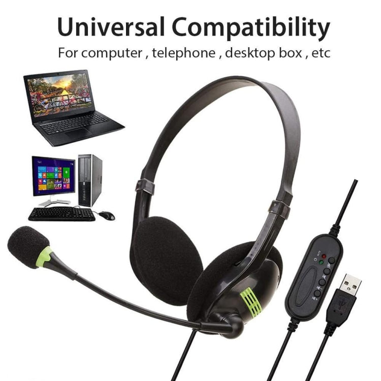 Interfaccia USB per computer Cuffia Auricolare con microfono