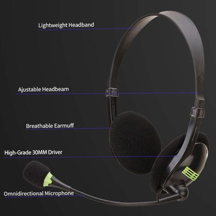 Interfaccia USB per computer Cuffia Auricolare con microfono