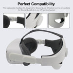Fascia di ricambio per cuffie VR Oculus Quest 2 in ABS