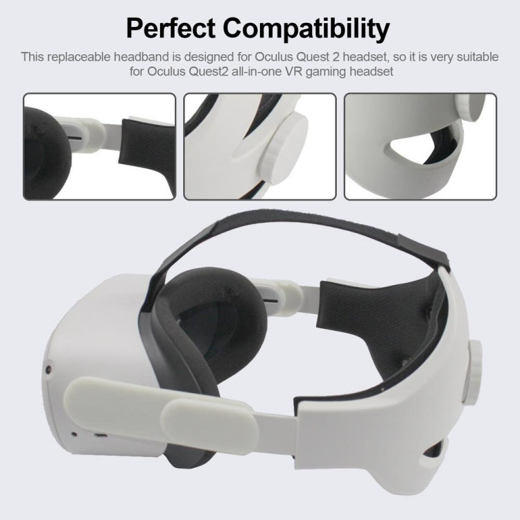 Fascia di ricambio per cuffie VR Oculus Quest 2 in ABS