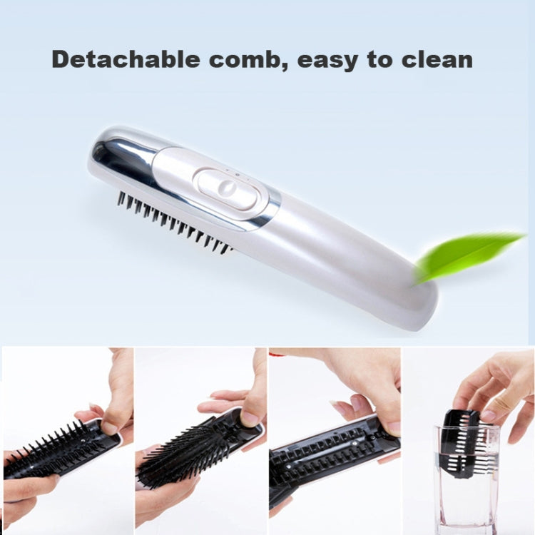 Pettine per massaggio elettrico Massaggiatore per la testa Pettine per la cura dei capelli lisci per capelli lunghi