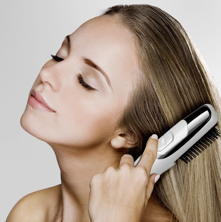 Pettine per massaggio elettrico Massaggiatore per la testa Pettine per la cura dei capelli lisci per capelli lunghi