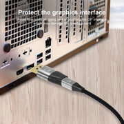DP1.4 8K DP maschio a mini DP femmina Adattatore di conversione HD a conversione reciproca bidirezionale