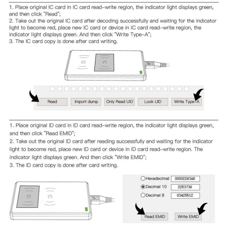 JAKCOM CD2 Duplicatore schede di prossimità RFID IC ID