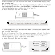 JAKCOM CD2 Controllo accessi Duplicatore di schede di prossimità Lettore di schede RFID/ICID Lettore di schede