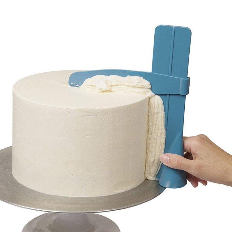 Raschietto per torta fai-da-te regolabile, spatole per fondente, bordo per torta, crema più liscia