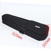 YS030 Violino elettronico manuale in legno 4/4 per principianti, con borsa, Wine Red, White, Black