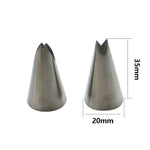 13 pezzi ugelli per pasticceria accoppiatore set di punte per tubazioni in glassa in acciaio inox rosa crema da forno, 13 PCS/Set