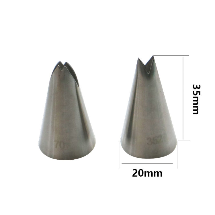 13 pezzi ugelli per pasticceria accoppiatore set di punte per tubazioni in glassa in acciaio inox rosa crema da forno, 13 PCS/Set