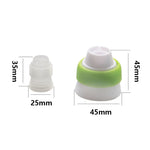 13 pezzi ugelli per pasticceria accoppiatore set di punte per tubazioni in glassa in acciaio inox rosa crema da forno, 13 PCS/Set