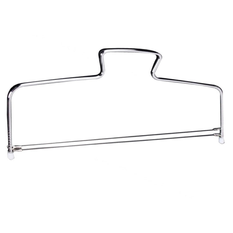 Strumenti per la cottura di torte fai-da-te livellatore per affettatrice per torta a filo regolabile in acciaio inossidabile, Cake Cutter